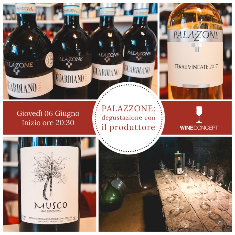 Degustazione con il produttore, Palazzone: alla scoperta di Musco e verticale di Campo del Guardiano Degustazione con il produttore, Palazzone: alla scoperta di Musco e verticale di Campo del Guardiano